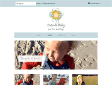 Tablet Screenshot of outsidebaby.com